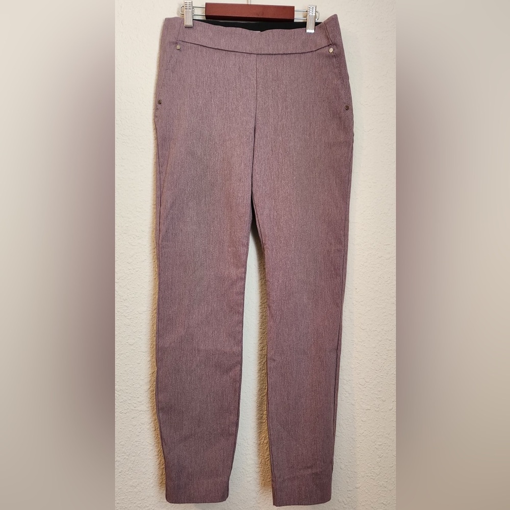 Purple Maurcies Skinny Pants
